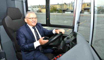 Kayseri Büyükşehir Belediyesi 15 Yeni Elektrikli Otobüsü Tanıtacak