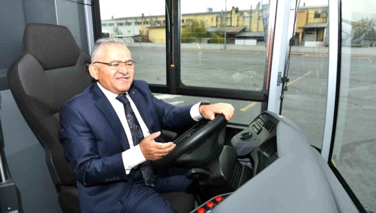 Kayseri Büyükşehir Belediyesi 15 Yeni Elektrikli Otobüsü Tanıtacak