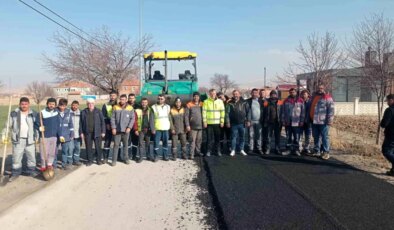 Kayseri Büyükşehir Belediyesi İncesu ilçesinde yol çalışmalarına başladı