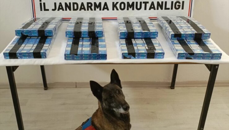 Kayseri’de çekicide 400 paket kaçak sigara ele geçirildi