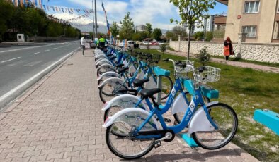 Kayseri Bisiklet Paylaşım Sistemi (KAYBİS) Projesi 2023’te 8,3 Milyon Kilometre Yol Kat Etti