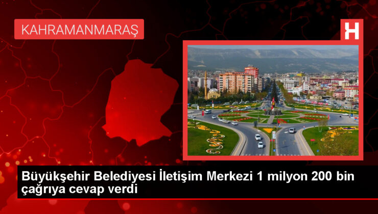 Kayseri Büyükşehir Belediyesi Alo 153 İrtibat Merkezi 1 Milyon 200 Bin Çağrıyı Yanıtladı