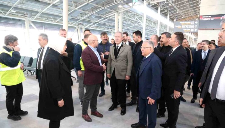 Kayseri Havalimanı Yeni Terminal Binası Açılışa Hazırlanıyor