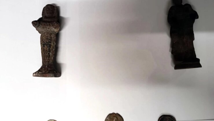 Kayseri’de 13. yüzyıla ilişkin heykellerle yakalanan kuşkulu gözaltına alındı