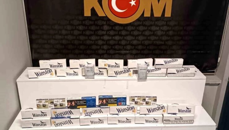 Kayseri’de 570 Paket Kaçak Sigara Ele Geçirildi