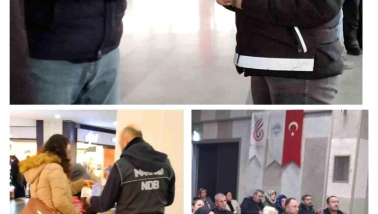 Kayseri’de Narkotik Hatalarla Gayret Takımları Vatandaşlara Bilgilendirme Yaptı