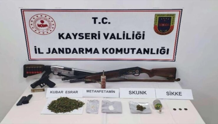 Kayseri’de uyuşturucu operasyonu: 1 kuşkulu gözaltına alındı