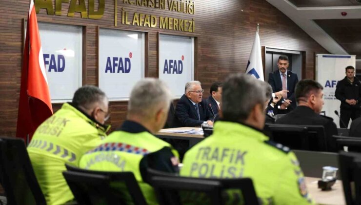 Kayseri’de Vilayet Afet ve Acil Durum Uyum Toplantısı Gerçekleştirildi