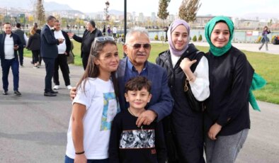 Kayseri’ye kıymet katan Recep Tayyip Erdoğan Millet Bahçesi vatandaşların takdirini kazanıyor