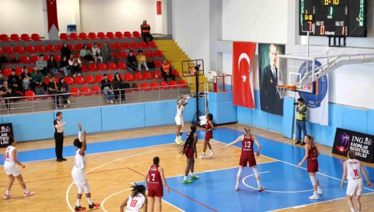Melikgazi Kayseri Basketbol, Antalya Büyükşehir Belediyespor’a mağlup oldu