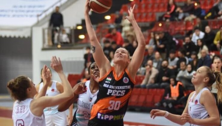 Melikgazi Kayseri Basketbol, NKA Universitas Pecs’i mağlup etti