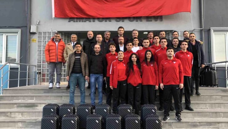 Kayseri Amatör Spor Kulüpleri Federasyonu Hakemlere Valiz Dağıttı