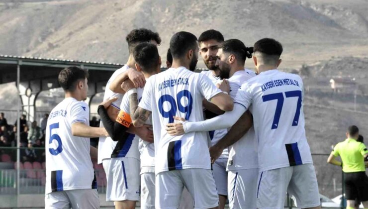 Kayseri Esen Metal SK, Altındağ Akkışlaspor’u 6-1 mağlup etti